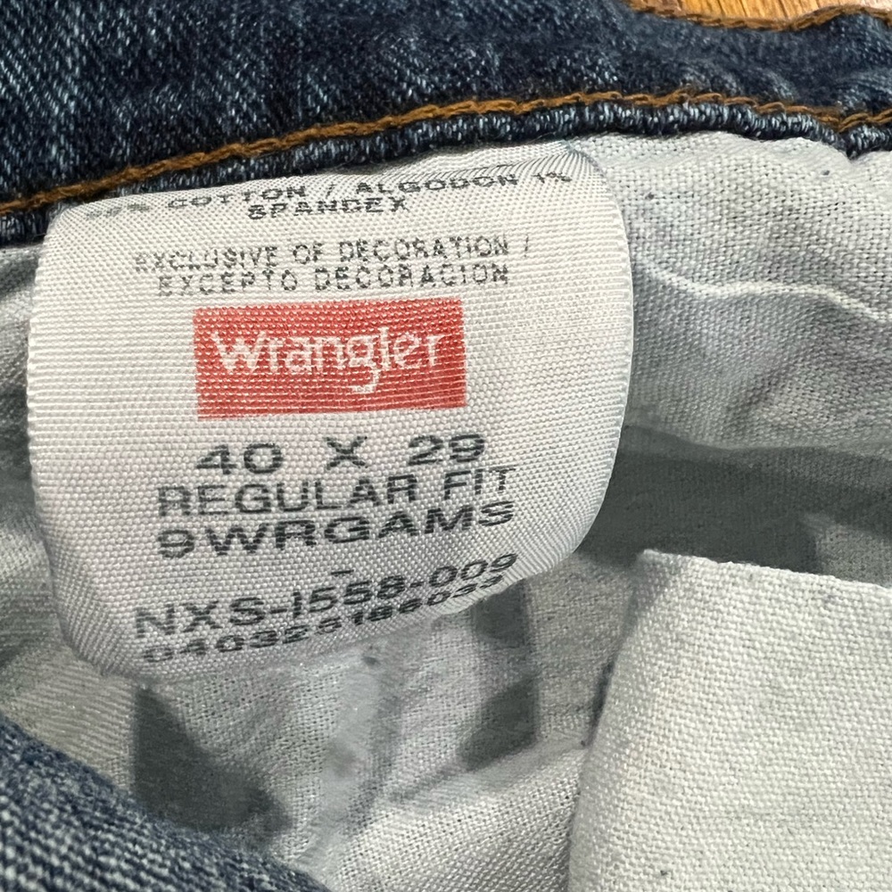 Men’s Wrangler jeans 40x29 regular fit